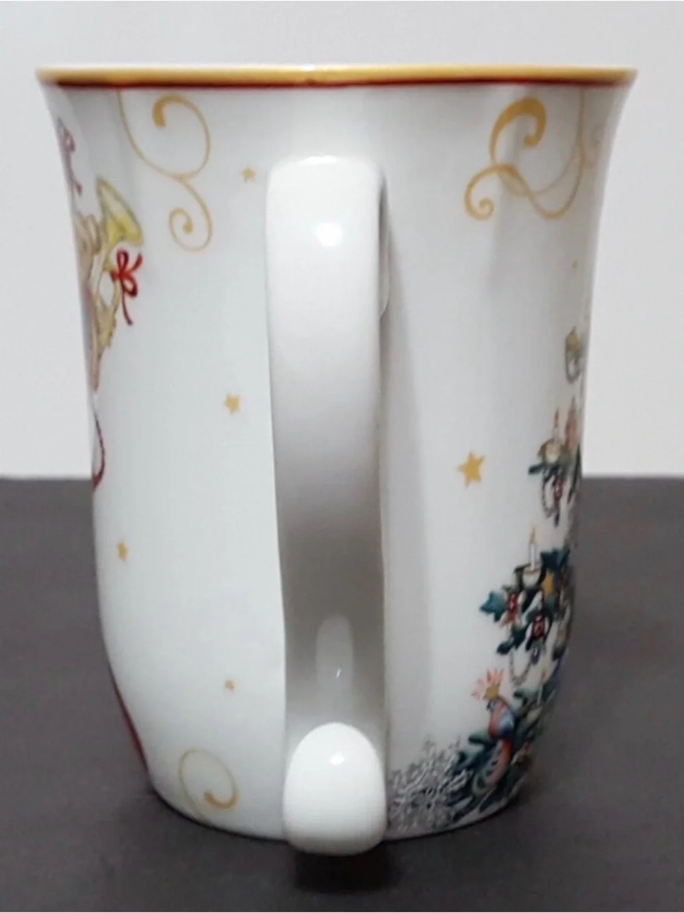 Williams Sonoma Twas the Night Before Christmas Stocking Cup Mug 14oz Porcelain